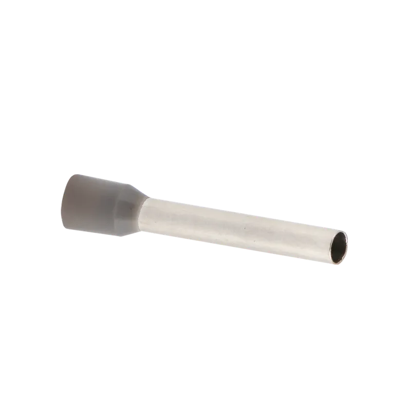 Наконечник штыревый втулочный изол. НШВИ 4,0-18 (уп 50шт)серый EKF