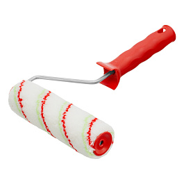 Валик сменный "Эмали"180мм,ворс 12,D=36,ручка 6 мм(Сибртех)