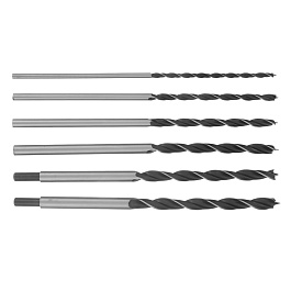 Набор сверл по дереву ,6-8-10-12-13-14мм,L300мм,6шт,Sparta