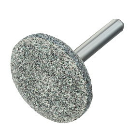 Шарошка абразивная,цилиндр 19*25 мм,для дрели,хвостовик d6 мм 63С Denzel