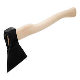 Топор кованный, в сборе, 1200/1500 г, деревянное топорище, 500 мм, Б3