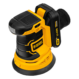 Машина шлифовальная эксцентриковая аккумуляторная COS-125,Denzel