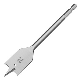 Сверло по дереву перовое 28мм //Matrix