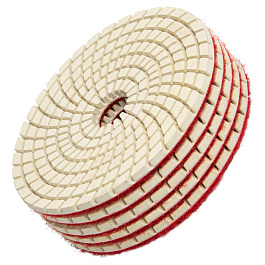 Алмазный гибкий шлифовальный круг 100мм Р400 мокрое шлифование