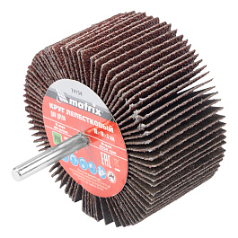 Круг 80*40*6 мм Р80 лепестковый для дрели по металлу  "МАТRIХ"