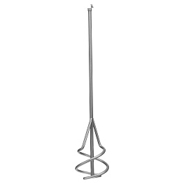 Миксер для строительных смесей,60х8х400мм,шестигранный хвостовик Сибртех