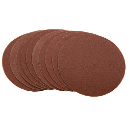 Круг абразивный на ворсовой подложке под липучку ,р100,125мм,5шт Сибртех