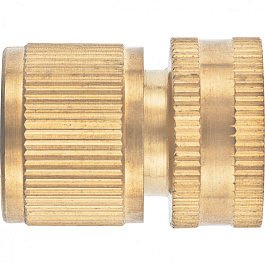 Соединитель латунный быстросьемный,внутр резьба 3/4,аквастоп