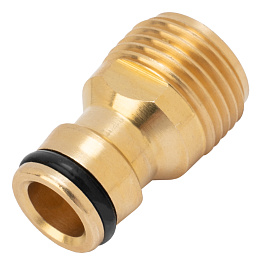 Адаптер латунный 1/2 внешняя резьба Palisad