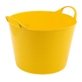 Ведро гибкое сверхпрочное 14л,желтое