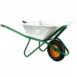 Тачка садово-строительная усиленная грузоподьемность 200кг обьем 90л Palisad 68935