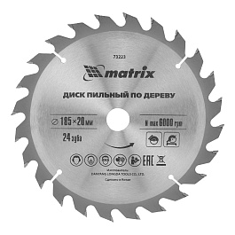 Щетка для УШМ ,150мм,плоская,крученая проволока 0,8мм/Matrix
