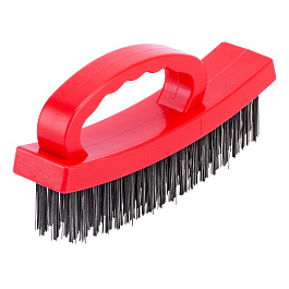 Щетка зачистная 4-рядная плоская, пластиковая/МАТRIХ