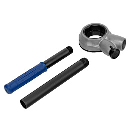 Трещетка для клуппов с удлинителем// Сибртех