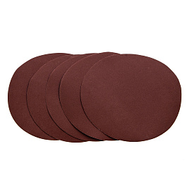 Круг 150 мм абразивный Р500 на ворсовой основе под "липучку" (5 шт) МАТRIХ