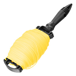 Шнур нейлоновый разметочный на катушке с ручкой 1,5мм, 50м Matrix