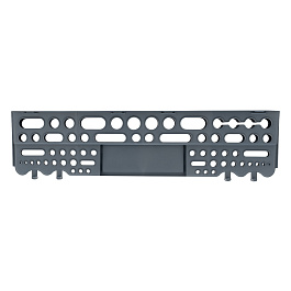 Полка для инструмента серая 625*168*74мм Stels 90714