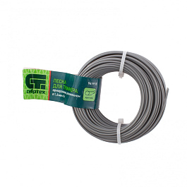 Леска для триммера круглая,армир.алюм.,1,6мм*15м