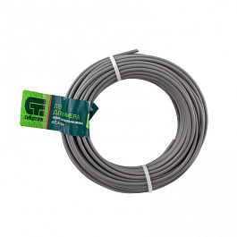 Леска для триммера круглая армир.алюминием,3,0 мм х 10м сибртекс