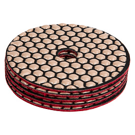 Алмазный гибкий шлифовальный круг 100 мм Р100 сухое шлифование