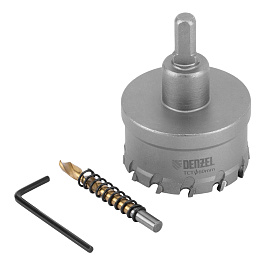 Коронка по металлу HSS ,60мм,нитридтитановое покрытие /Denzel