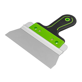 Шпатель 200 мм фасадный нержавеющая сталь 2-компонентная ручка Сибртех