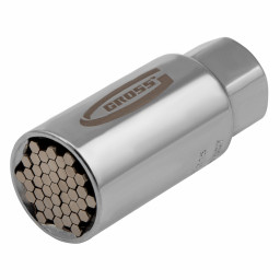 Головка торцевая 17мм,12гранная,Crv под квадрат 1/2 Stels