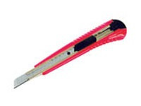 Нож 18 мм с выдвижными лезвием с металлической направляющей МАТRIХ пусто