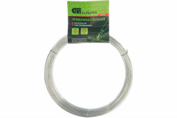 Проволока стальная оцинкованная 0,9мм длина 50м//Сибртех