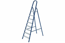 Стремянка двусторонняя 4ст,стальная Россия/Сибртех