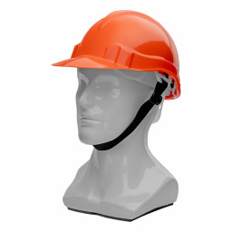 Каска защитная из ударопрочной пластмассы ,белая Сибртекс