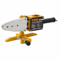 Аппарат для сварки пластиковых труб DWP-750, 750Вт, 260-300град, комплект насадок 20-40мм Denzel 942