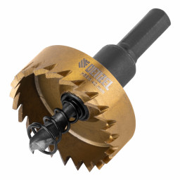 Коронка по металлу HSS,40мм,нитридтитановое покрытие/Denzel