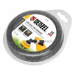 Леска для триммера квадратная,2,0мм*15м/Сибртех