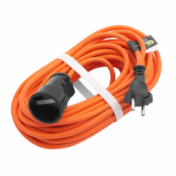 Удлинитель электрический силовой 10м,1роз КГ 3*2,5мм 16А тип УХЗ-16//Сибртех