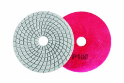 Алмазнй гибкий шлифовальный круг 100мм Р100 мокрое шлифование