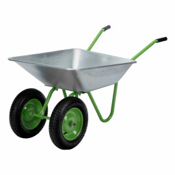 Тачка садовая,грузоподъемность 90кг,оцинк.рама,объем 65л Сибртех 689614