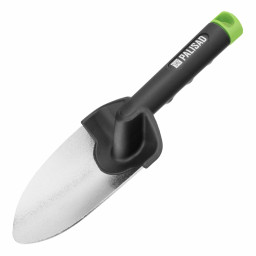 Совок посадочный широкий, 85*335мм, стальной,обрез.эргоном. рукоятка, Palisad