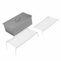 Коптильня двухъярусная 600х320х250мм 0.8 мм, с поддоном, Россия Camping Palisad