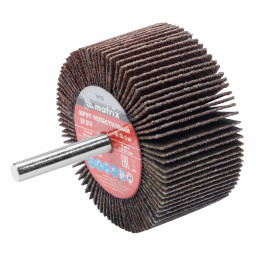 Круг 80*40*6 мм Р40 лепестковый для дрели по металлу  "МАТRIХ"