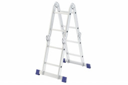 Лестница шарнирная алюминиевая 4*5 Сибртех