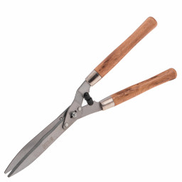 Кусторез, 650 мм, волнистые лезвия, деревянные рукоятки, Горизонт, Россия