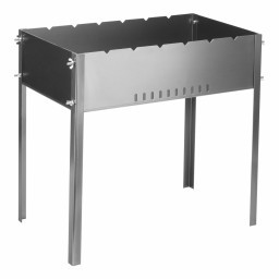 Мангал на барашках 5000х305х500мм,сталь 1.2 мм,Россия Camping//PALISAD