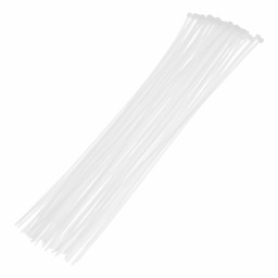 Хомуты 500*4,8мм пластиковые белые (50шт)