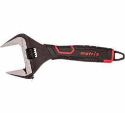 Ключ разводной,тонкие губки.фосфатированный.2-х комп.рукоятка,300мм PRO//MATRIX