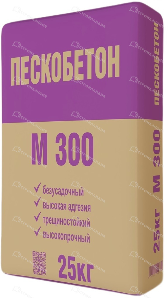 Пескобетон М-300 (25кг)