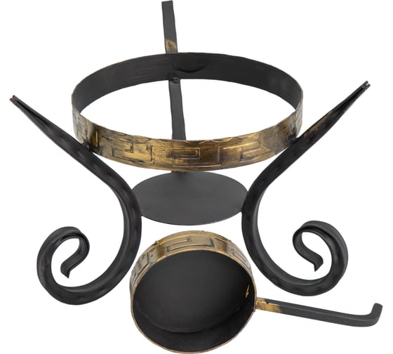 Тренога для казана, съемные ножки d-31см высота 32см сталь3мм