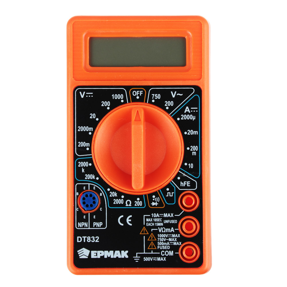 Мультиметр DT 832 ЕРМАК