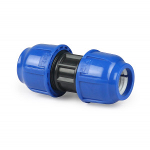 Муфта 25мм компрессионная для ПЭ труб