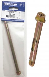 Анкерный болт 16*180 с 6-ти гр.гайкой